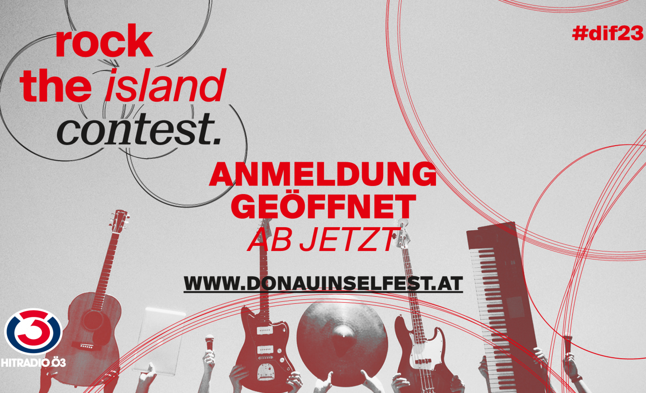 Rock The Island Contest:  Bewirb dich für die größte Bühne Österreichs!